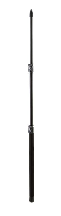 König & Meyer 23755 - mikrofonrúd Fishing Pole könnyű, 3 db-ból álló, belül kábelezhető, 635-1520 mm, alumínium, fekete