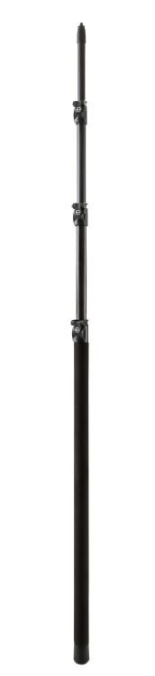 König & Meyer 23765 - mikrofonrúd Fishing Pole könnyű, 4 db-ból álló, belül kábelezhető, 1000-3220 mm, alumínium, fekete