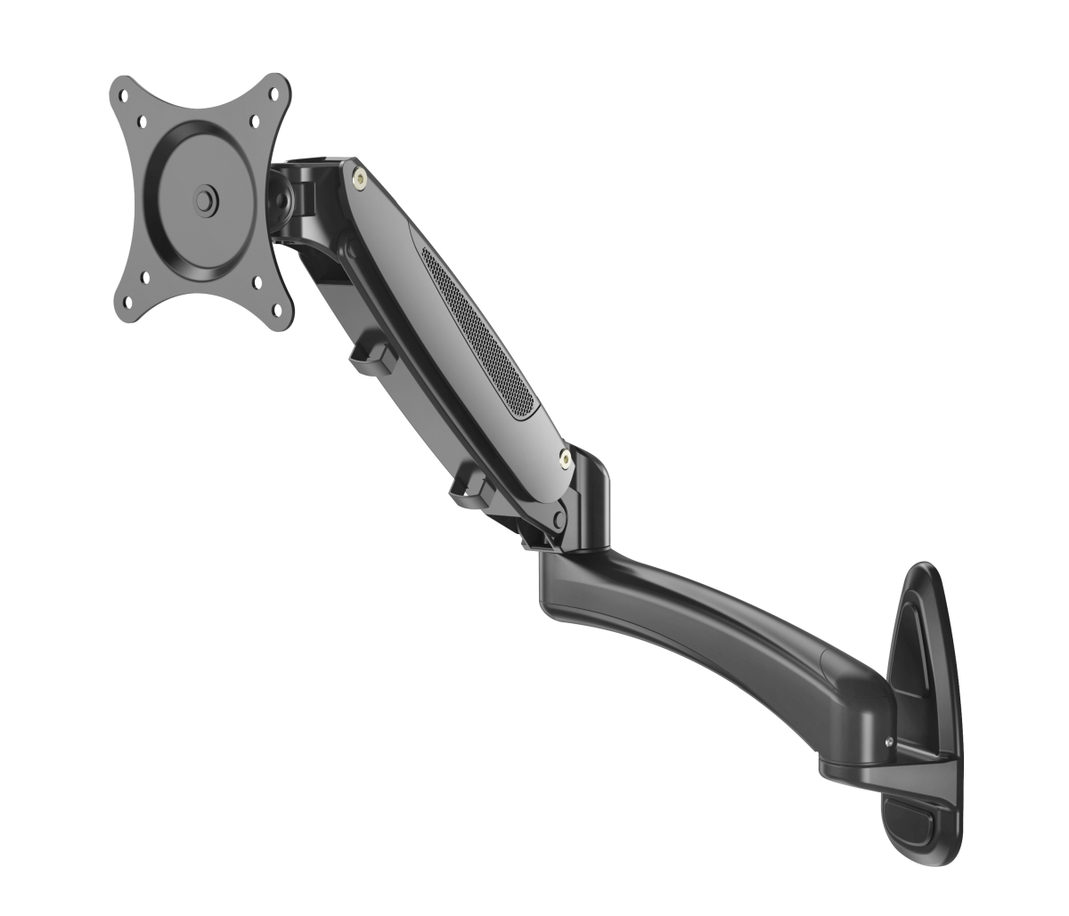 König & Meyer 23870 - képernyő/monitor stand szimpla, falra mountable, maximum 32" méretig, black