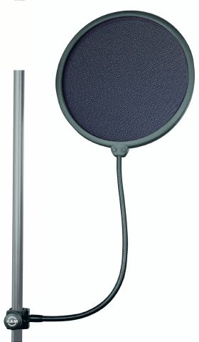 König & Meyer 23966 - popfilter dual nejlon ernyő, black, diameter 200 mm