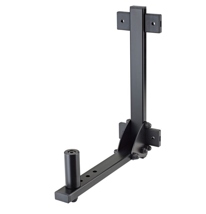 König & Meyer 24140 - wall-mount speaker mount, acélból, black