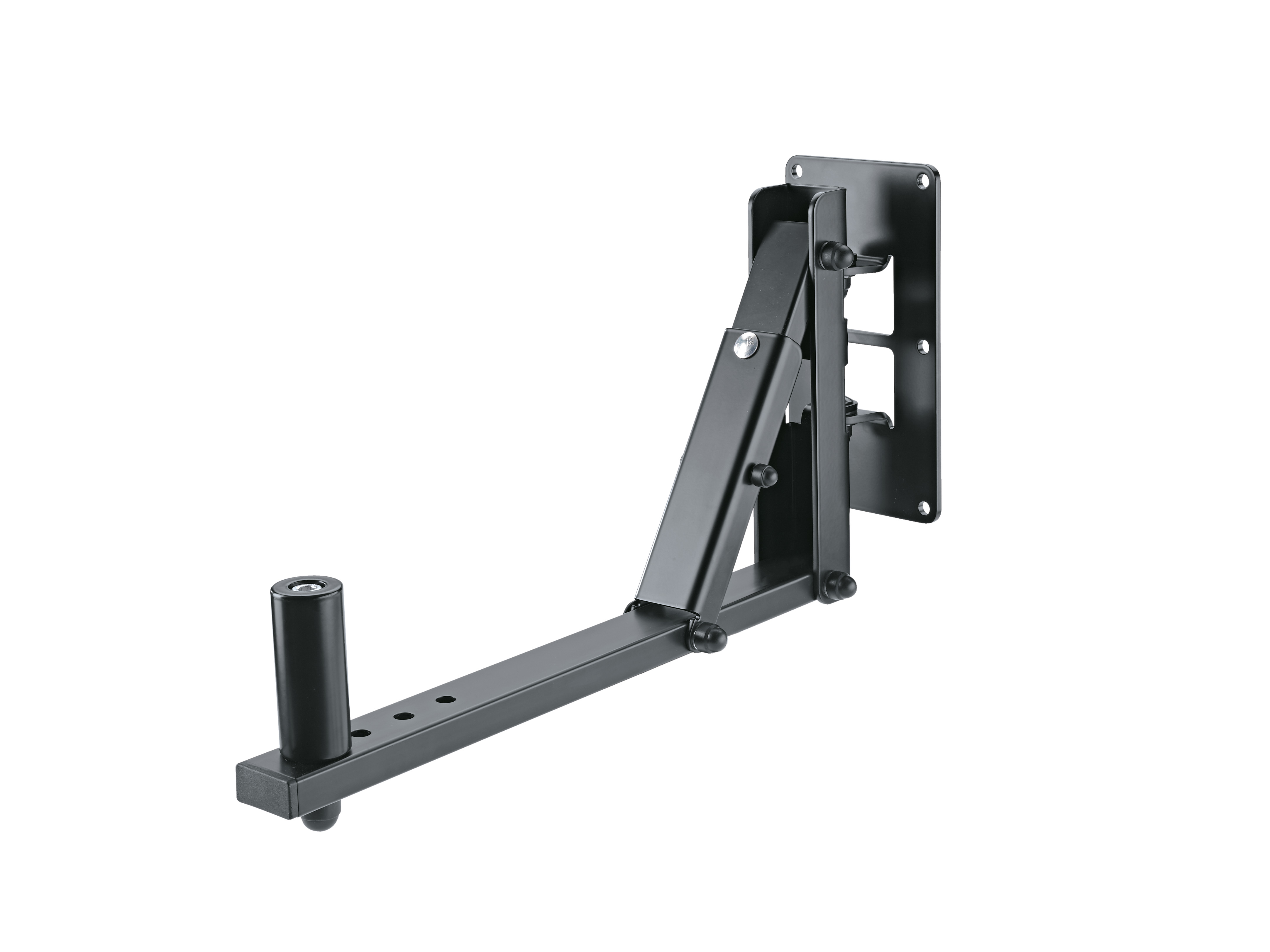 König & Meyer 24173 - fali hangfaltartó, dönthető, forgatható, 25 kg-ig terhelhető, fekete