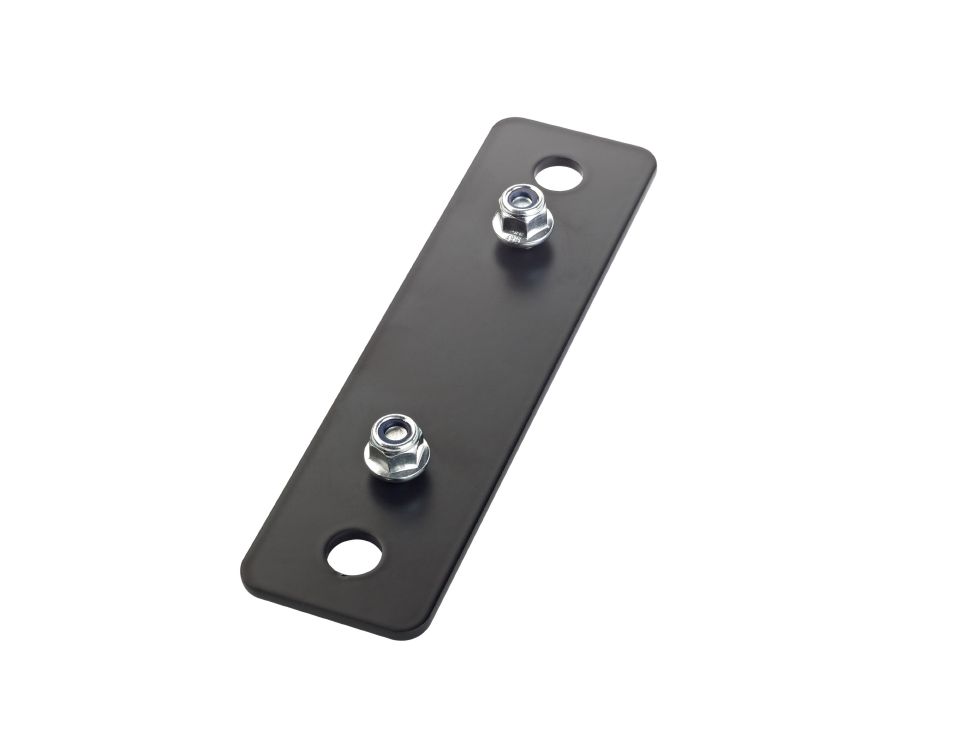 König & Meyer 24358 - adapter panel 5 speaker mount for stand, standing formátumú, 115 mm / M10, black