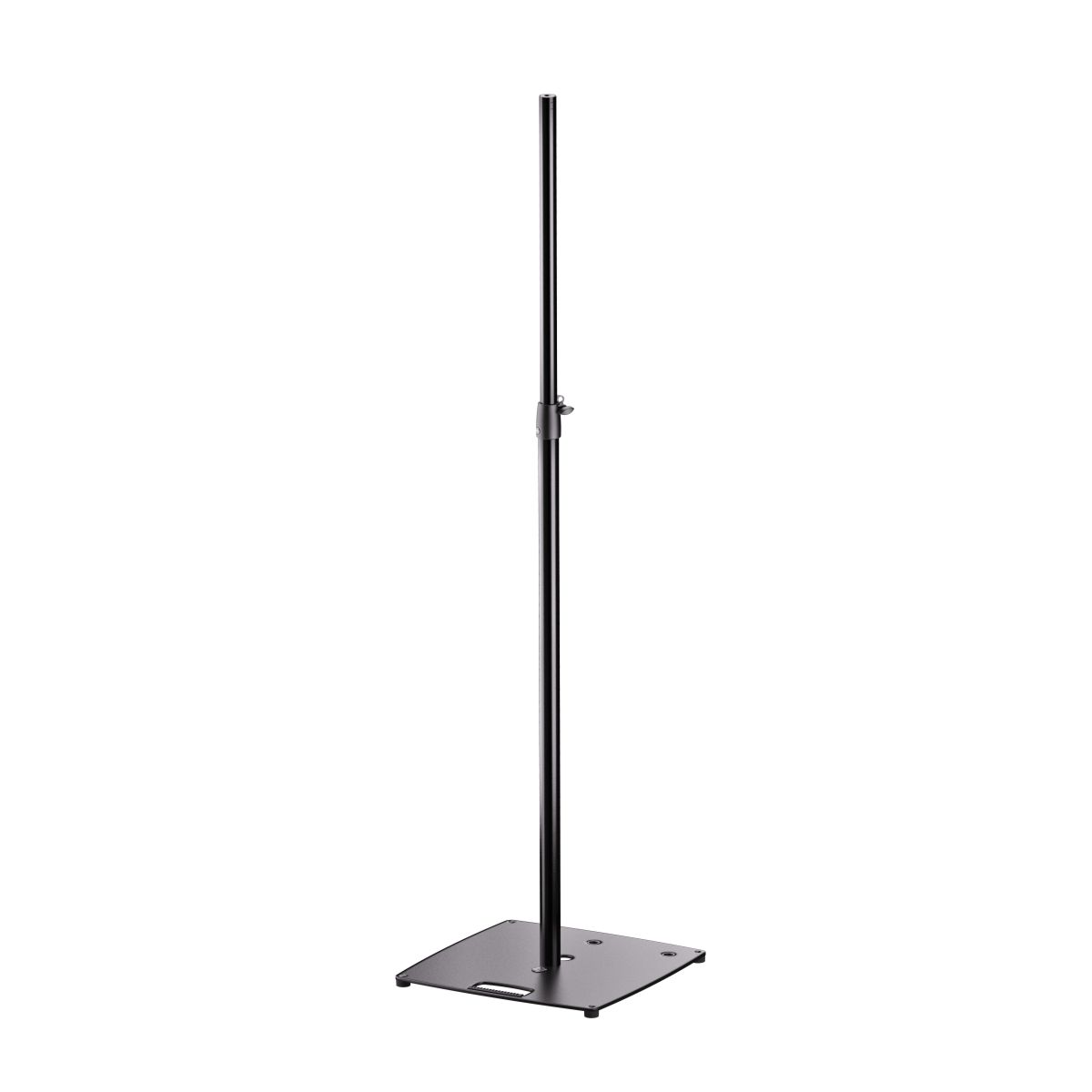 König & Meyer 24653 - lighting/speaker stand - base: 489 x 489 mm 3 rögzítési ponttal, height: 1400-2400 mm, black