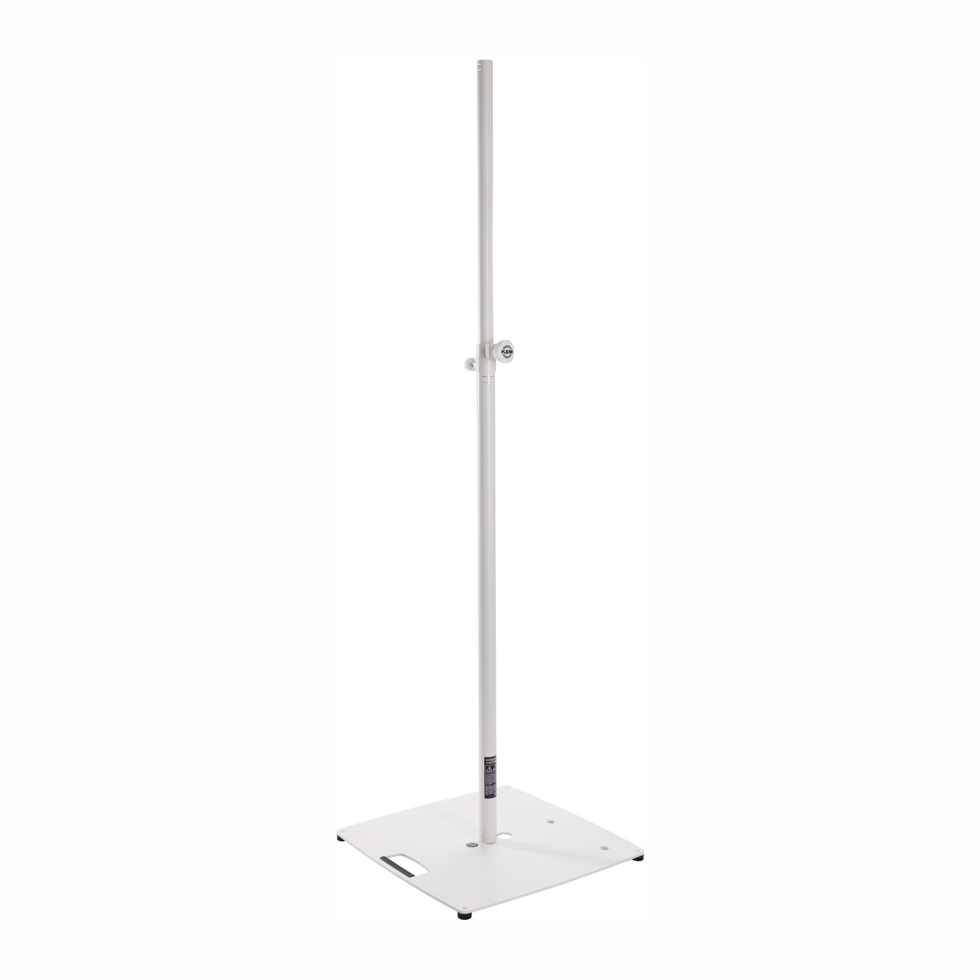 König & Meyer 24654 - lighting/speaker stand PRO - base: 550 x 550 mm + 3 x M20, height: 1420-2420 mm, white
