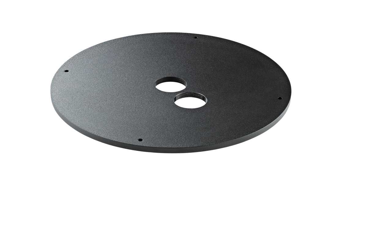 König & Meyer 26709 - accessory weight – amellyel növelhető az stands stabilitása, 5 kg, black