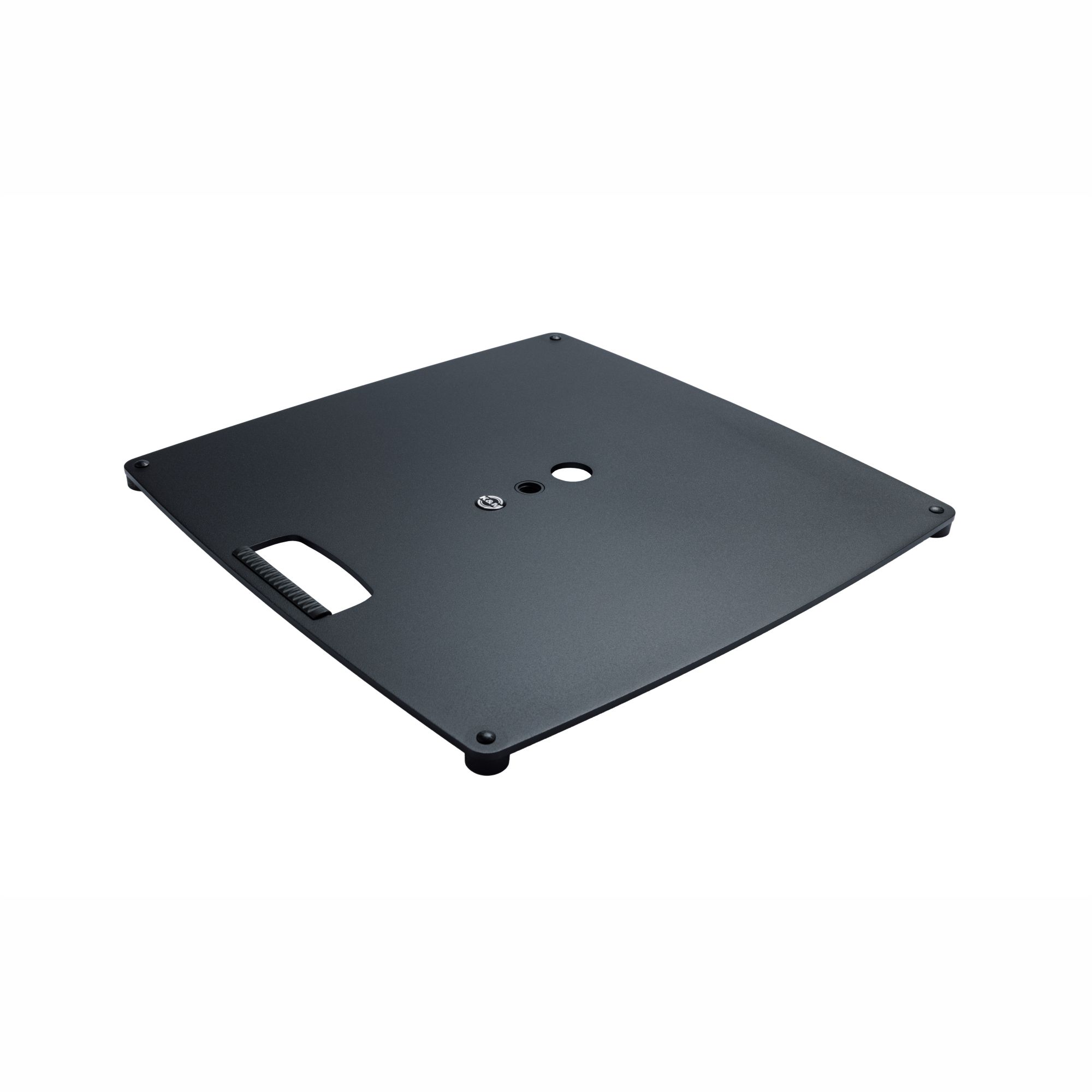 König & Meyer 26715 - állványtalp, L méret - 550 x 550 mm, 1 x M20-as menettel, fekete
