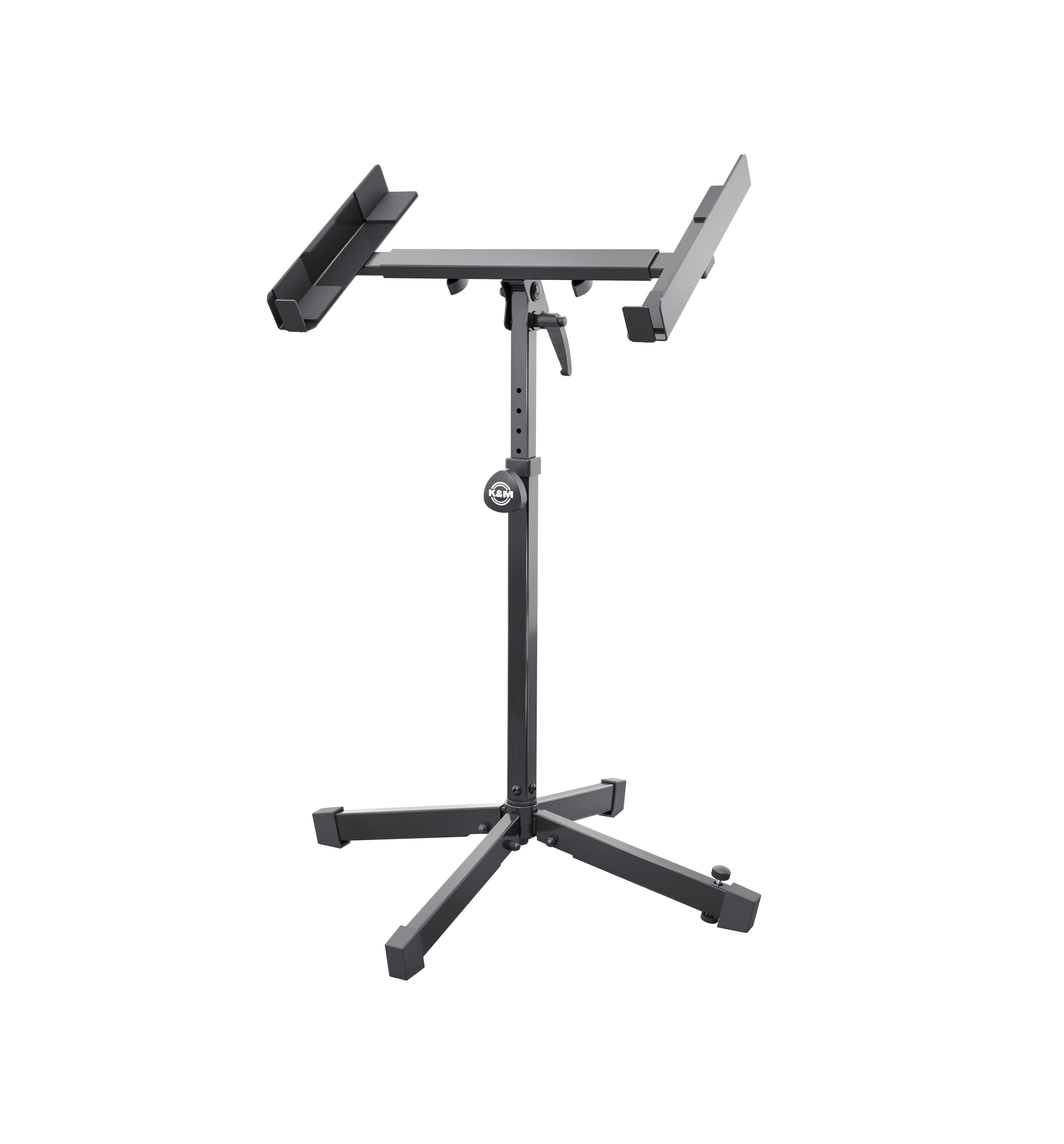 König & Meyer 28075 - keverőállvány - folding, filccel borított lappal, black