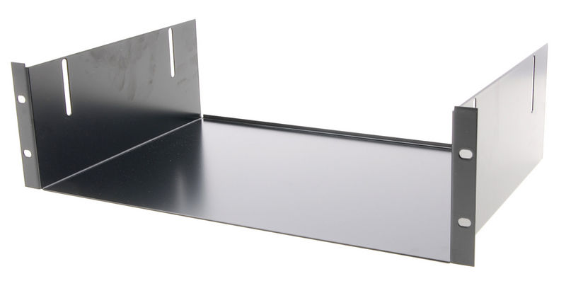 König & Meyer 28483 - rack tálca, 19'' 3 U/300 mm, feketére festve