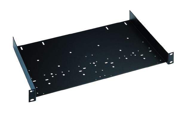König & Meyer 49035 - rack tálca - univerzális 1 U/240 mm, fekete