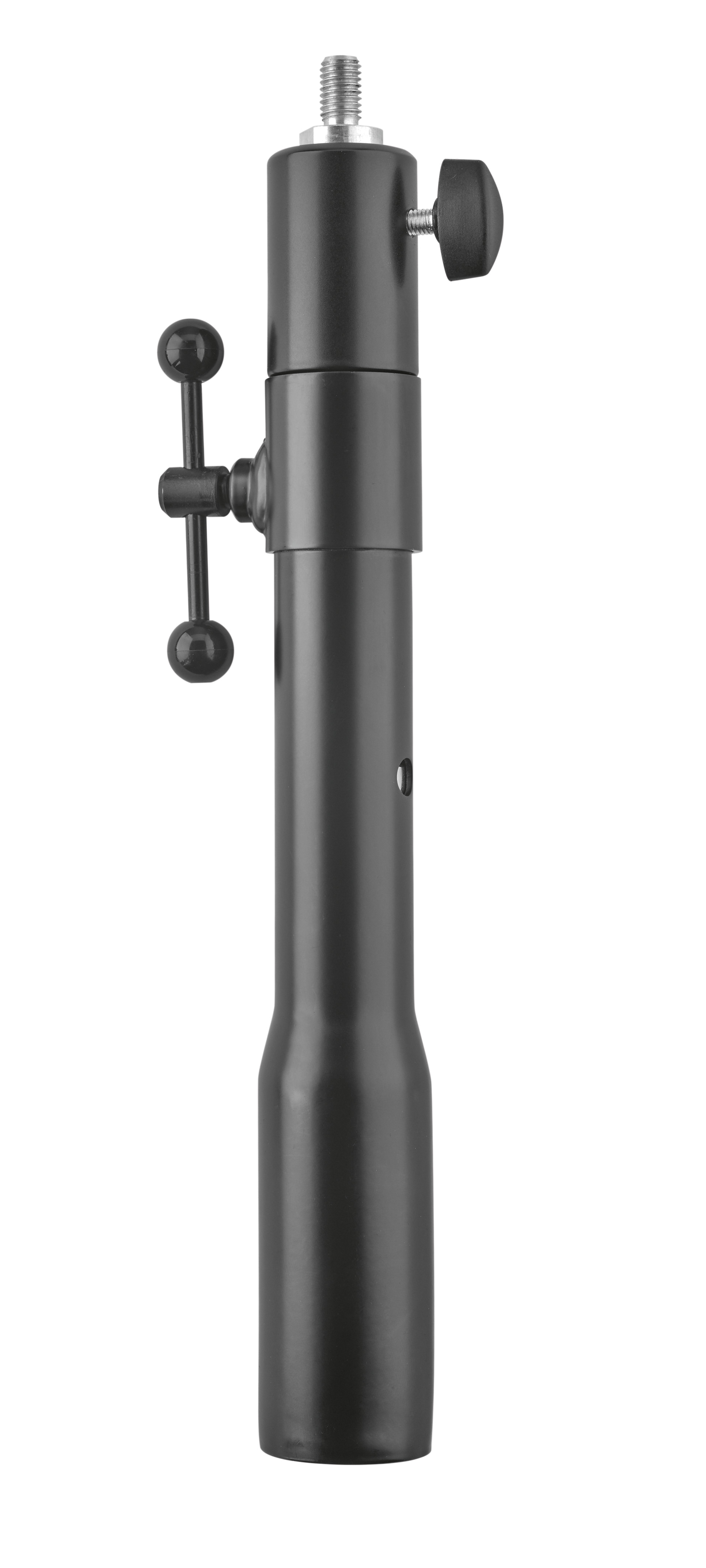König & Meyer 66390 - TV csap adapter csomag, TV28 / TV16 / M10, cinkezett, fekete