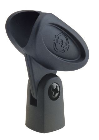 König & Meyer 85035 - mikrofon kengyel - 17-21 mm, rugalmas gumiból, 5/8'' csavarral, fekete