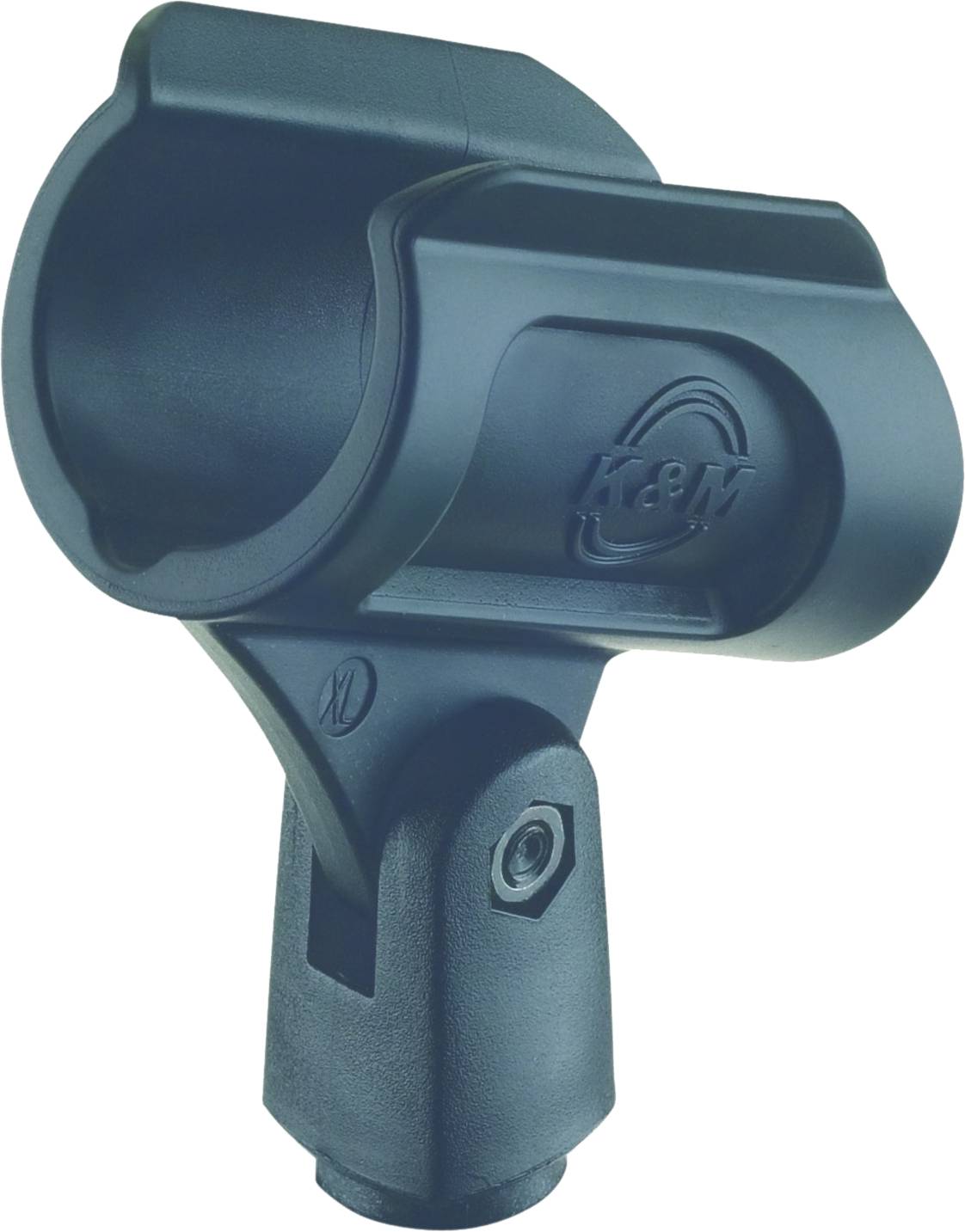 König & Meyer 85070 - mikrofon kengyel extra - 34-40 mm, rugalmas gumiból, 5/8'' csavarral, fekete