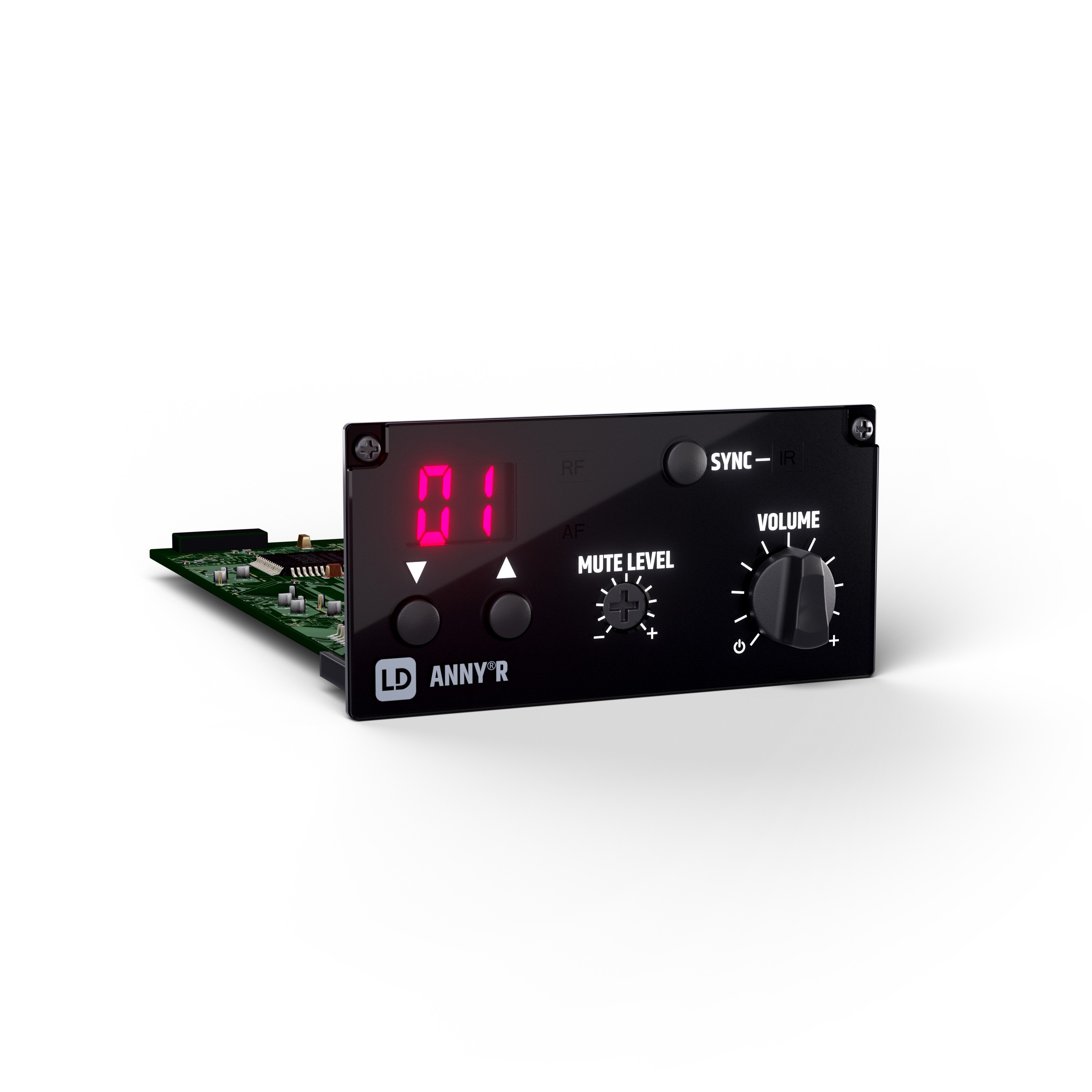 LD Systems ANNY® R B5 - vevőmodul ANNY® mobil PA rendszerhez, 584 - 608 MHz