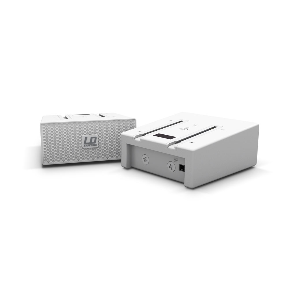 LD Systems CURV 500 SLA T W - SmartLink® 70/100 V-os plug és play adapter hordozható array rendszerhez, fehér