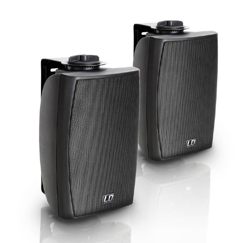 LD Systems CWMS 42 B 100V - 4”-os kétutas, falra szerelhető hangszórópár, 100 V fekete