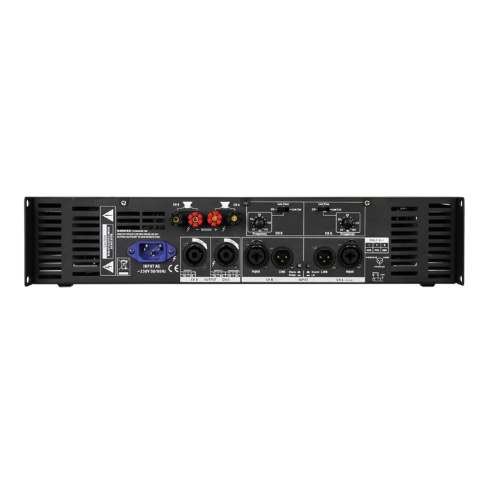 LD Systems DEEP2 2400 X - végerősítő 2x1200 W/2 Ohm - 3. kép