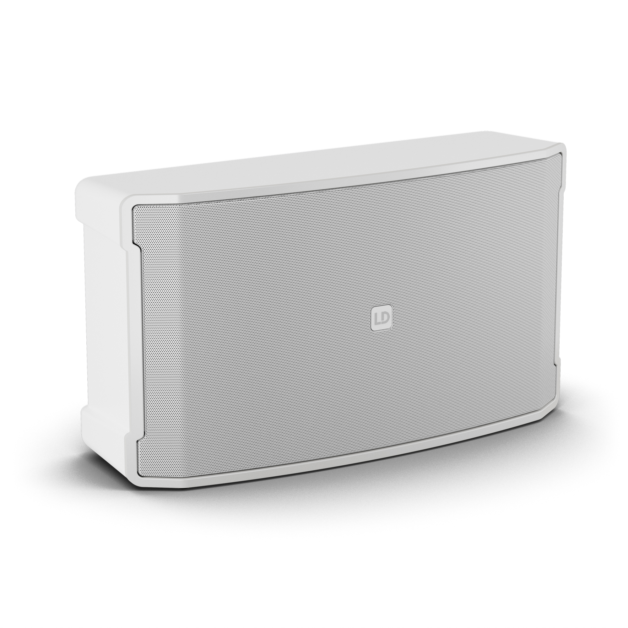 LD Systems DQOR SUB 8 D W - active DANTE installation subwoofer, outdoor/indoor, white