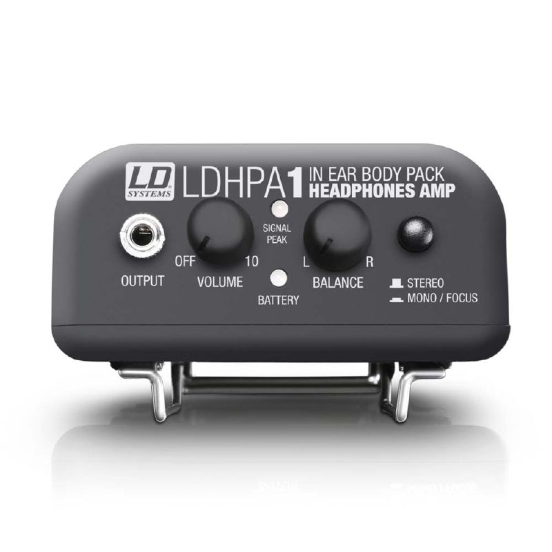LD Systems HPA 1 - fejhallgató erősítő vezetékes fülmonitorhoz - 4. kép