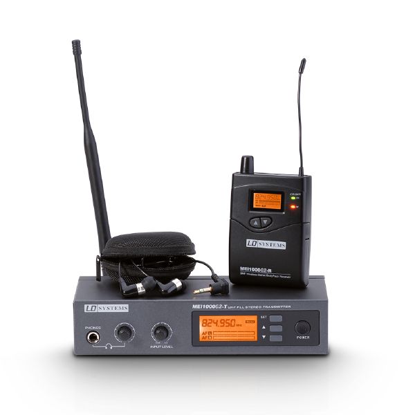 LD Systems MEI 1000 G2 - In-Ear in-ear monitor kit, 823-832 and 863-865 MHz