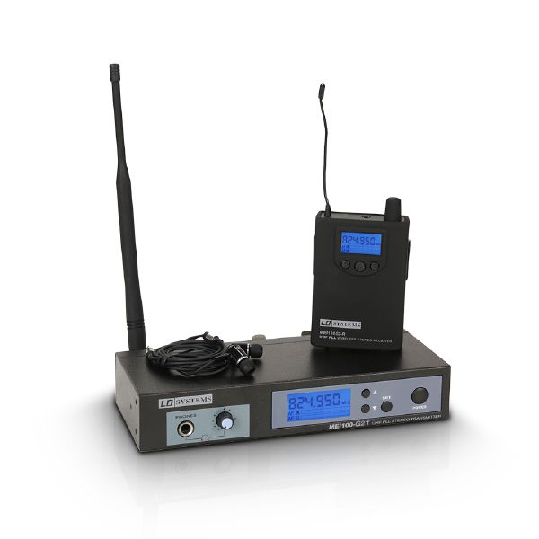 LD Systems MEI 100 G2 - In-Ear in-ear monitor kit, 823-832 and 863-865 MHz
