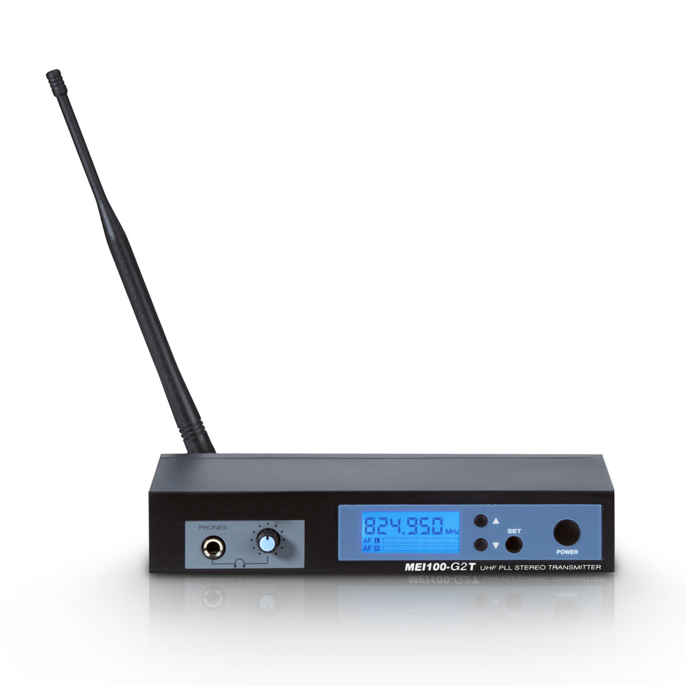 LD Systems MEI 100 G2 T - In-Ear in-ear monitor transmitter, 823-832 and 863-865 MHz