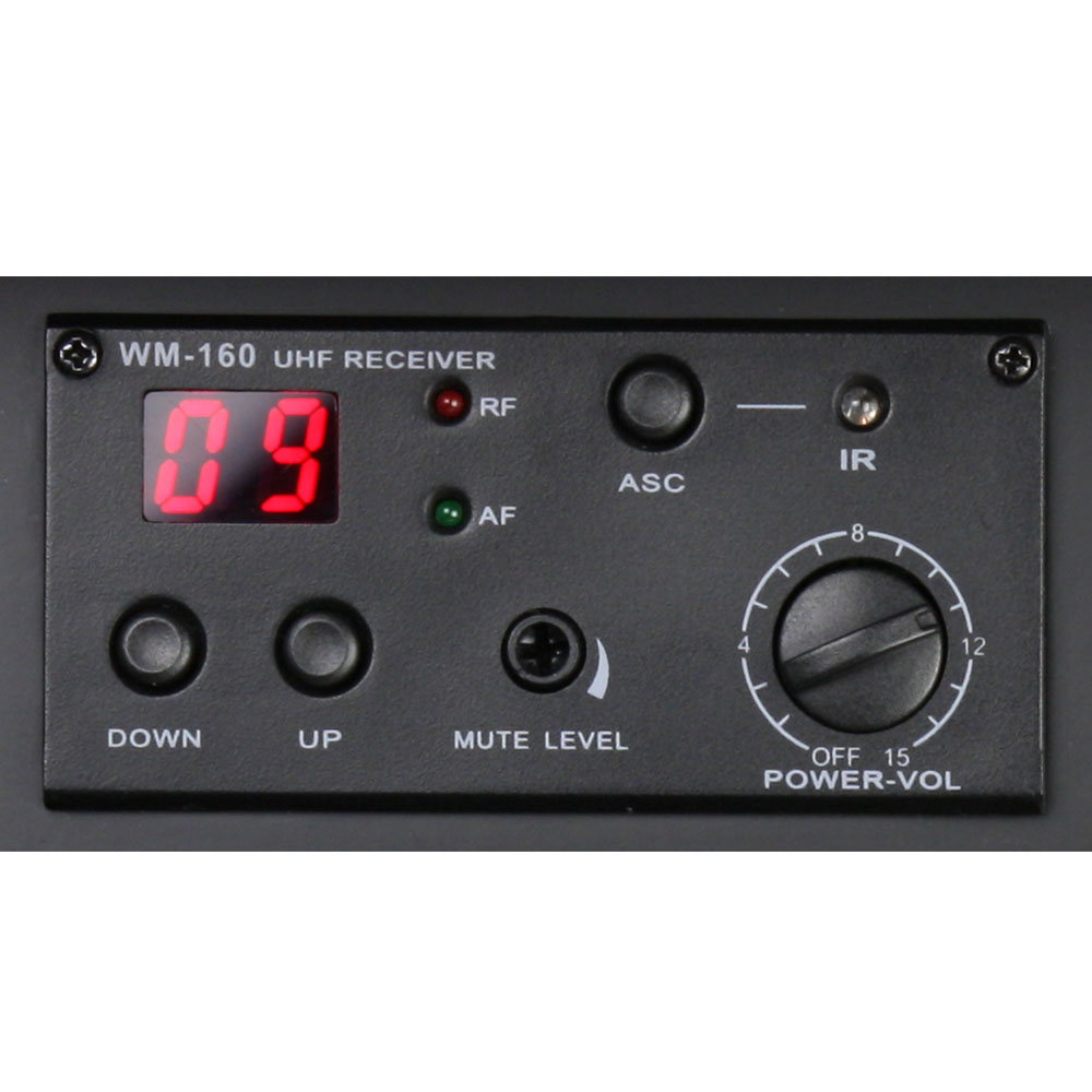 LD Systems Roadman 102 R B5 - UHF mikrofon vevő modul RoadMan rendszerhez, 584-607 MHz