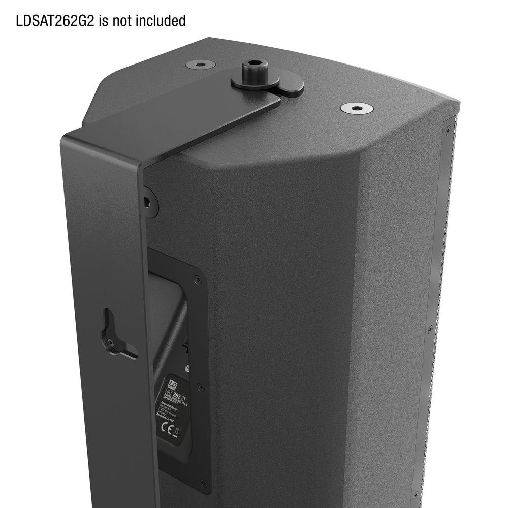 LD Systems SAT 262 G2 WMB - fali tartó az LDSAT262G2 hangfalhoz, fekete