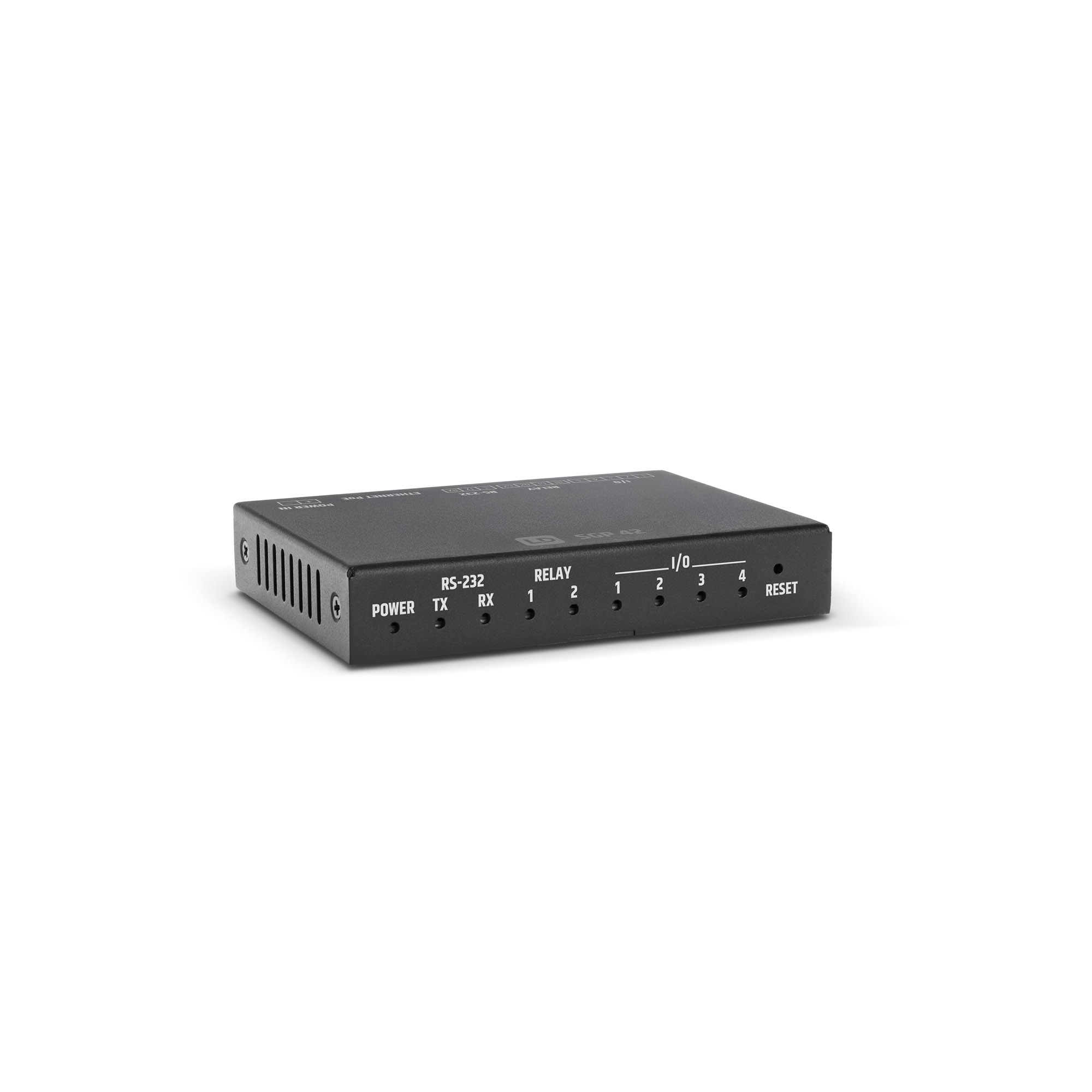 LD Systems SGP 42 - ethernet ki/bemeneti bővítő interface relékkel, GPIO and RS232 with connectors