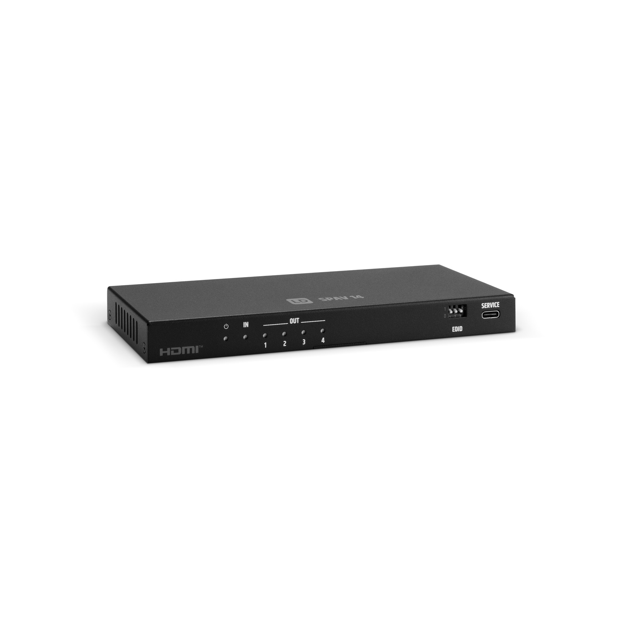 LD Systems SPAV 14 - 8K HDMI™ 1x4 splitter and audio leválasztó
