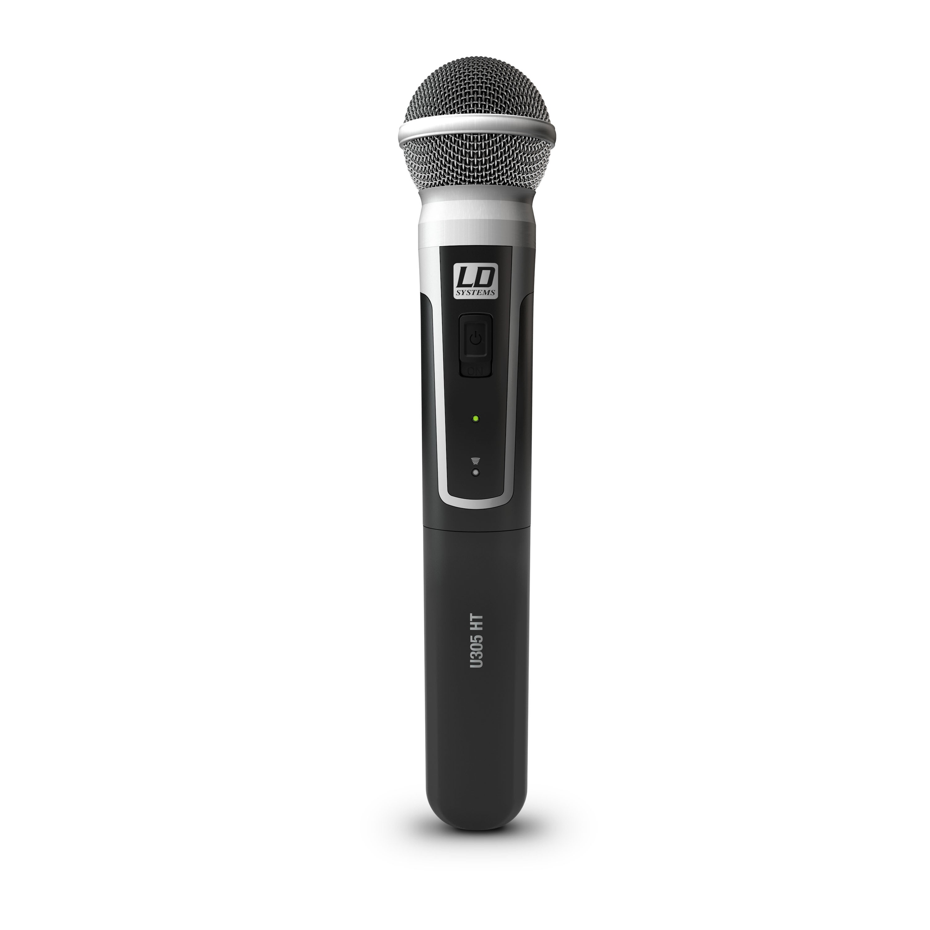 LD Systems U305 MD - kézi mikrofon adó dinamikus kapszulával az U305R vevőkhöz, infravörös szinkronizálás, 584-608 MHz