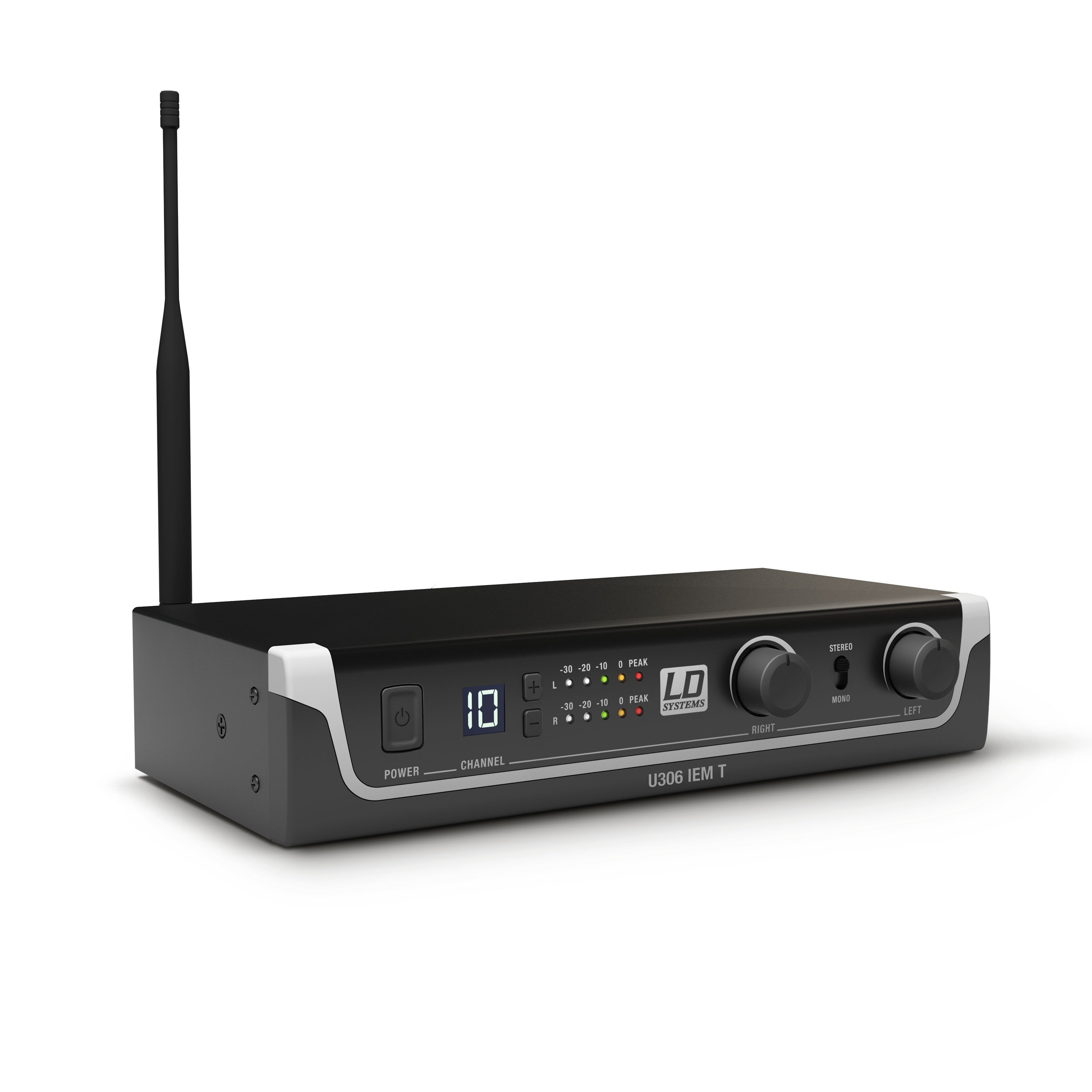 LD Systems U306 IEM T - In-Ear in-ear monitor transmitter 12 band, mono/stereo mode, 655 -679 MHz