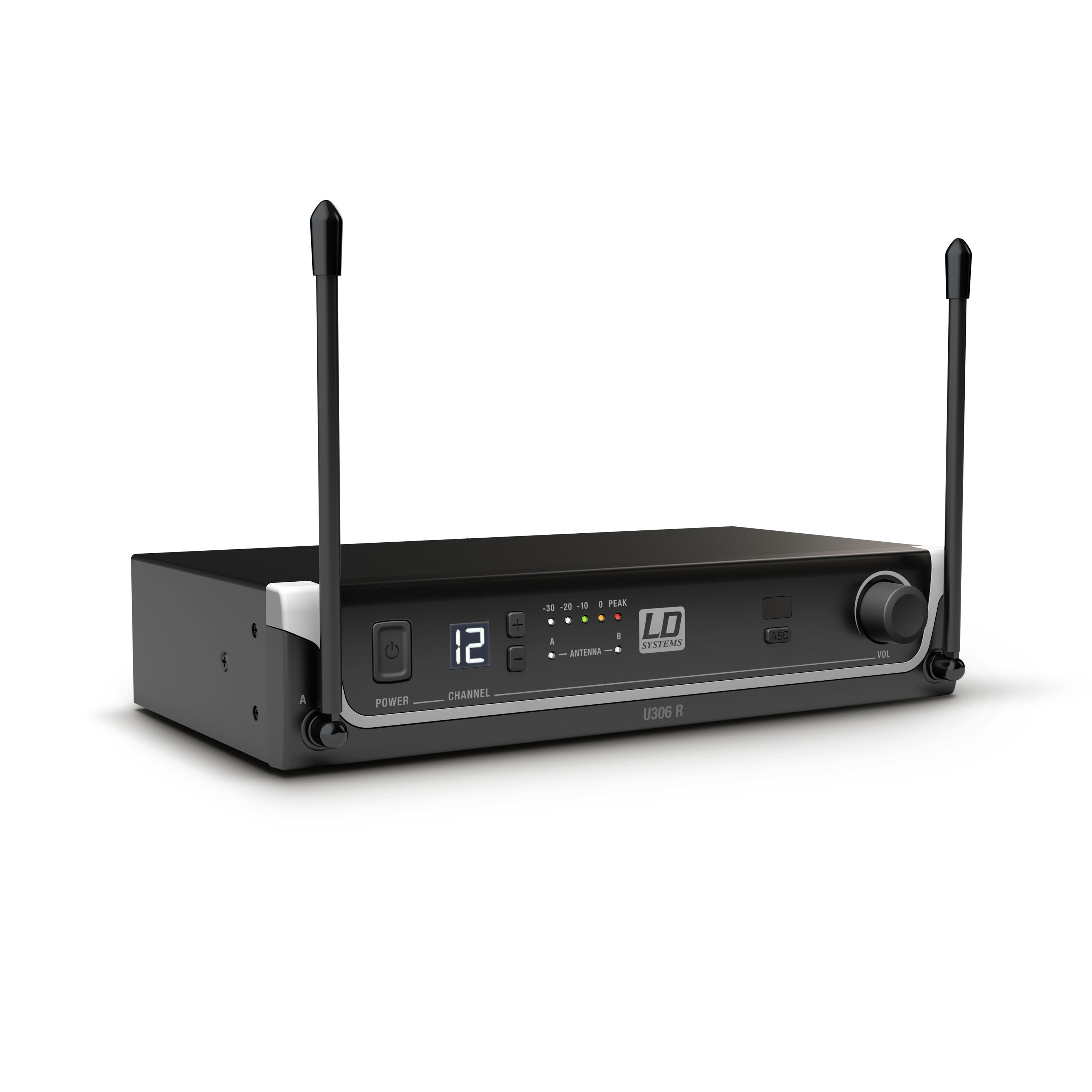 LD Systems U306 R - diversity receiver 12 band infrared szinkronizálás, 655-679 MHz
