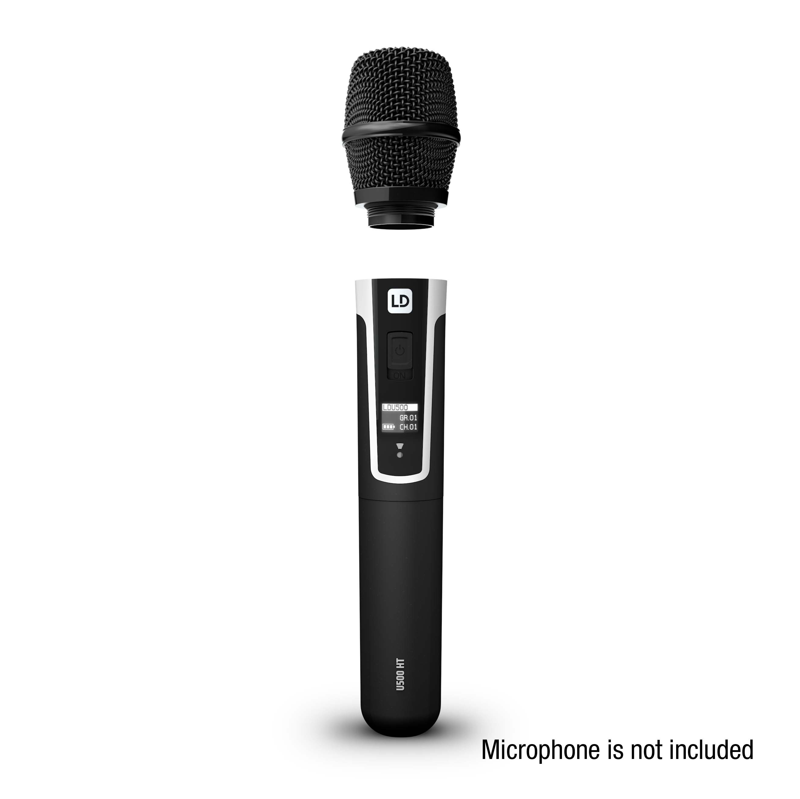 LD Systems U500 CH - mikrofon fej, hiperkardiodid kondenzátor kapszula - 2. kép
