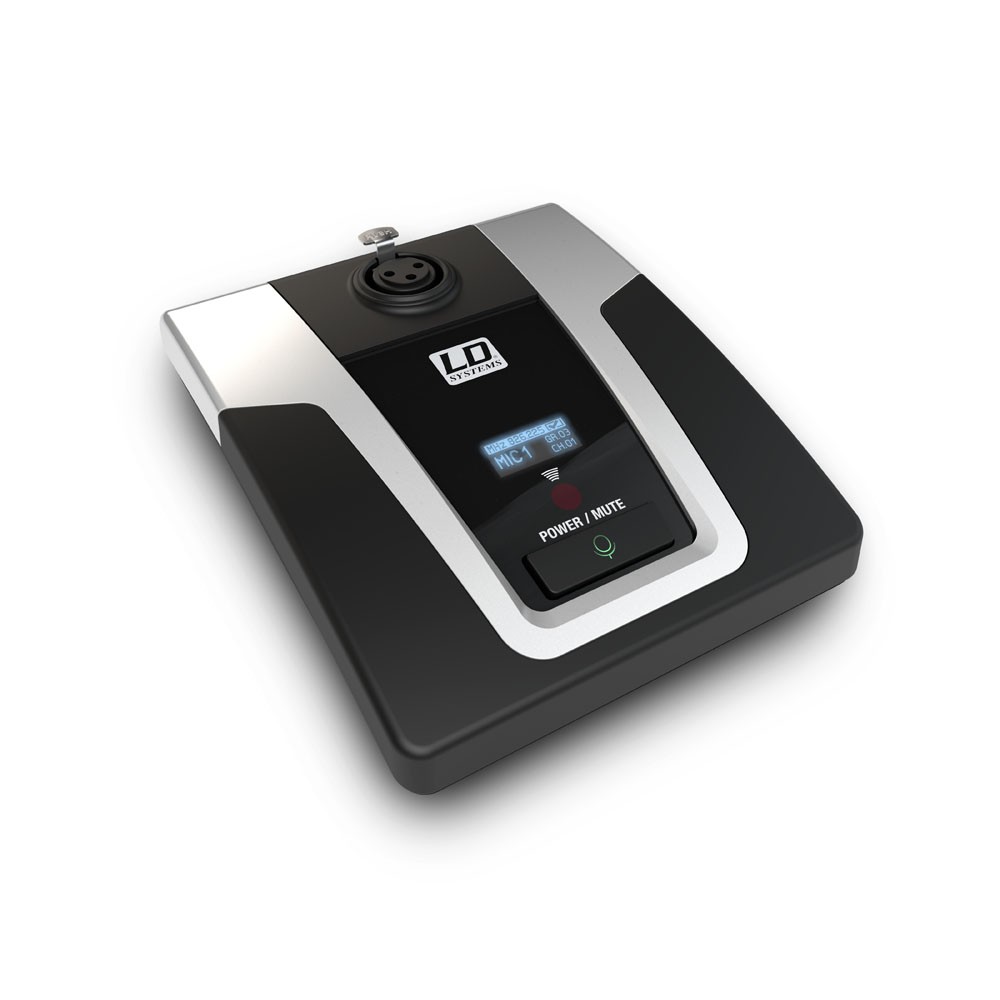 LD Systems U505 CST - desktop microphone transmitter a 4-channel U505CS4 konferencia for receivers, 554-586 MHz
