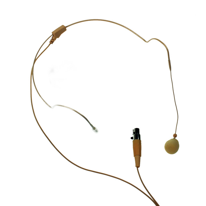 LD Systems WS 100 MH 3 - fejmikrofon testszínű, 3 pólusú mini XLR csatlakozóval szerelve