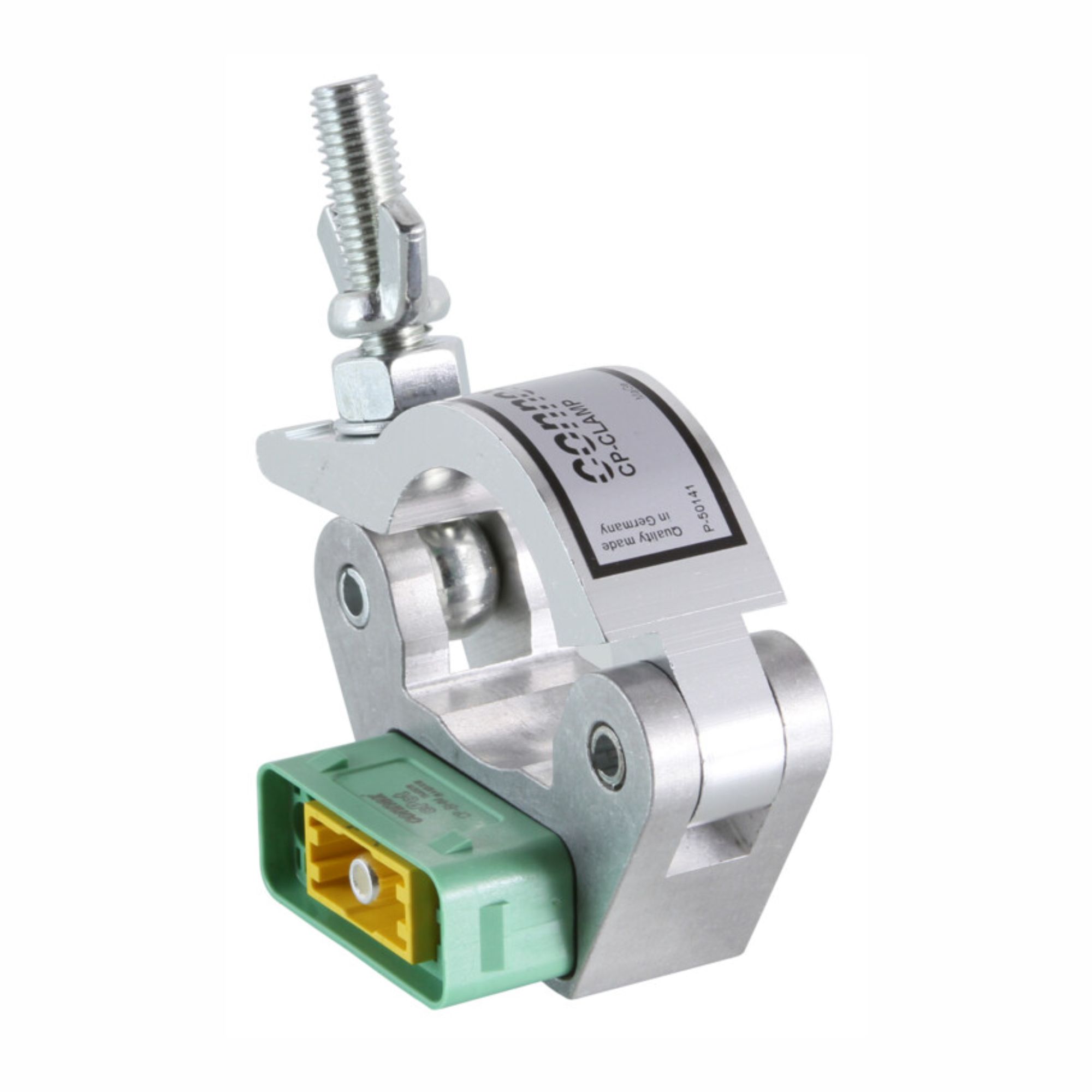 Contrik CP-CLAMP - cPot connector-mounting clamp csőre and hasonló alkalmazásokhoz, 1x cPot male, 48 mm (1,5")