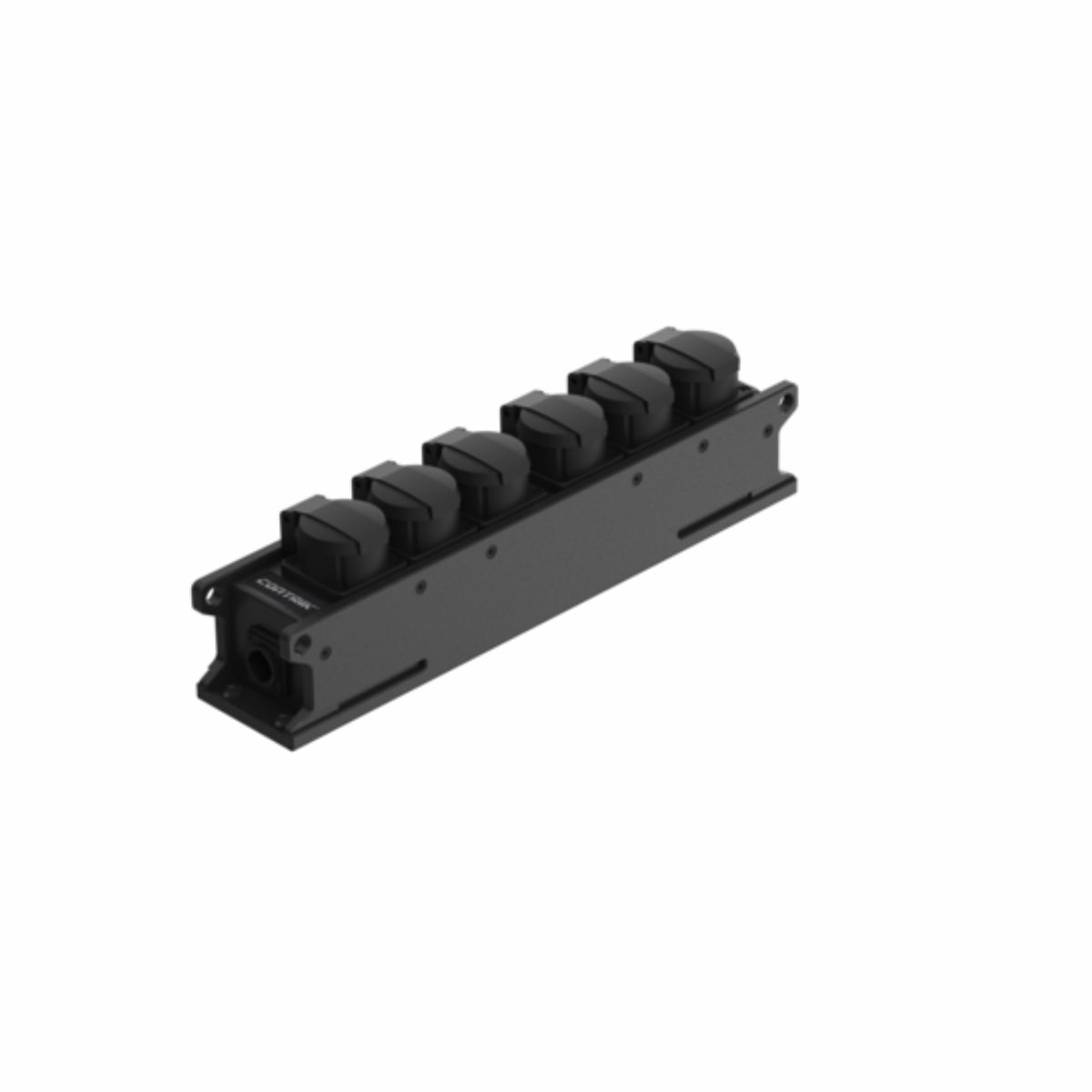 Contrik Power Strip Xtreme Outdoor CPPSF6RD-TT – kültéri elosztó, TRUE1 TOP, 6× Schuko F