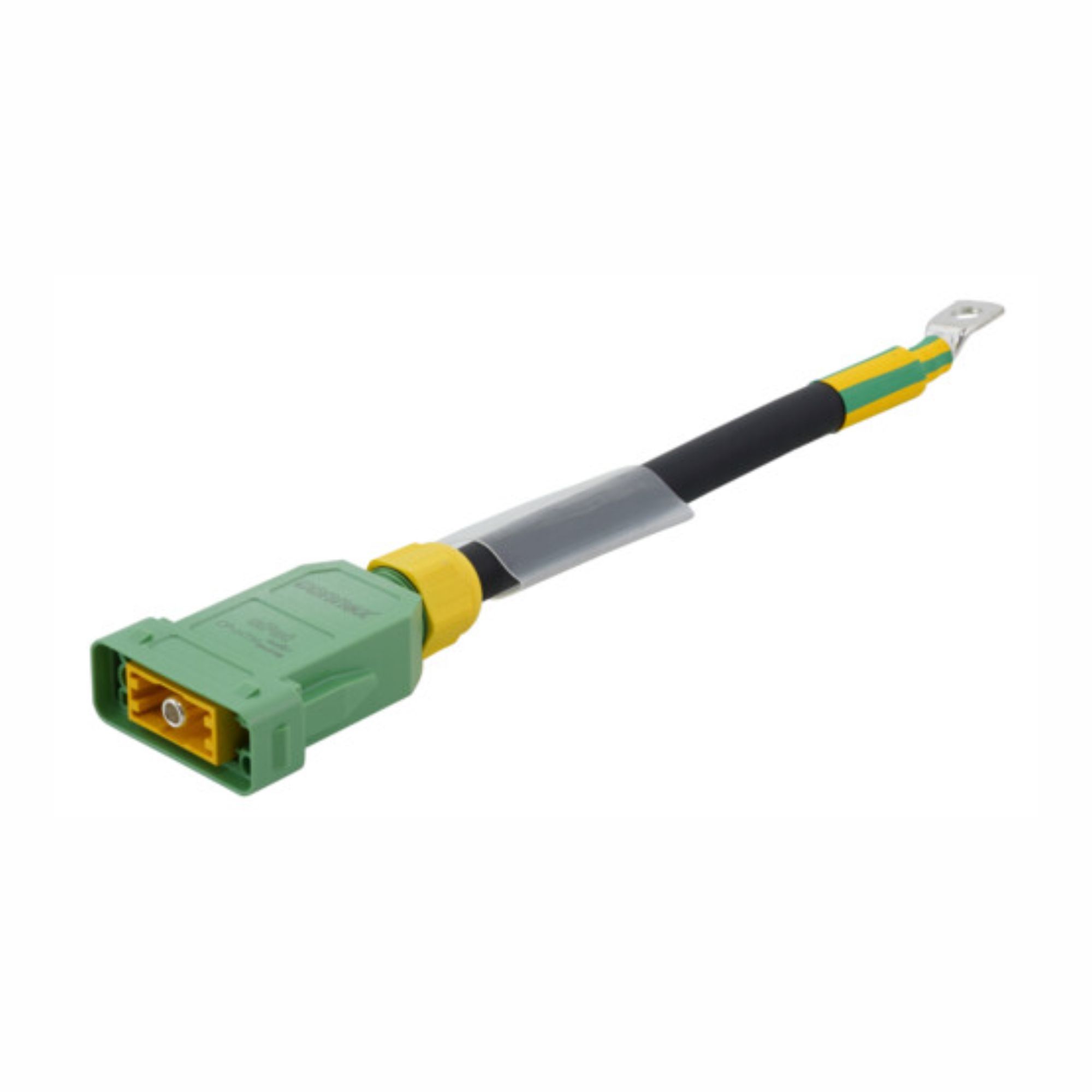 Contrik CP-X25-R8M-00025 - assembled cPot földelő cable, 25 mm? keresztmetszet, male connector, M8 csavarhoz, 0,25 m
