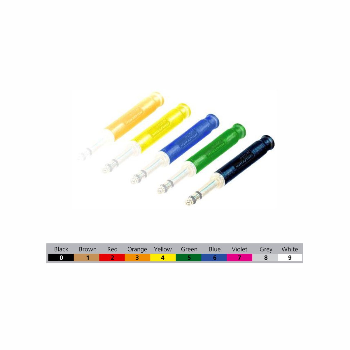 Neutrik BSTP-9 - colored housing NP3TT-P for series, white