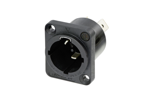 Neutrik NAC3MPX-WOT-TOP - powerCON True1 TOP panel-mount power input 250VAC/16A, UV protected, szigetelőfal without