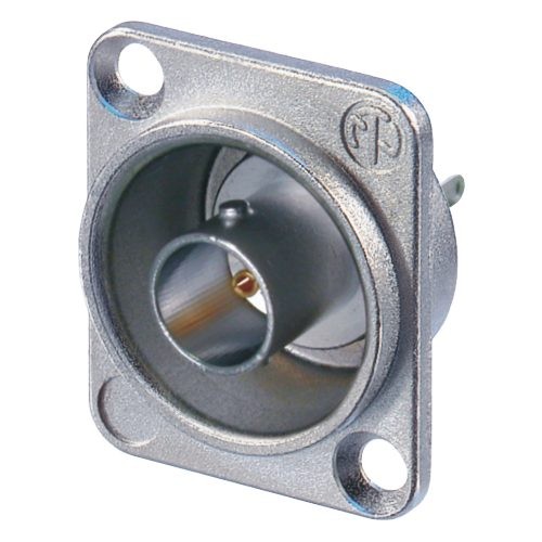 Neutrik NBB75DSI - BNC panel-mount, szigetelt D házzal
