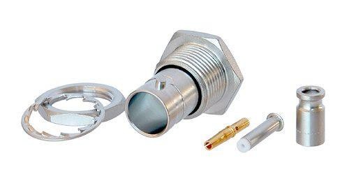 Neutrik NBTB75INN5 - Rear Twist BNC lengő aljzat, 75 Ohm, 0.41/1.9 AF kábelhez, Hex crimp 4,53 mm