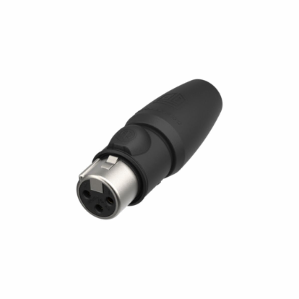 Neutrik NC3FX1-TOP - 3-pin outdoor XLR socket, inline, straight, gold-plated, UV and IP65 védelem