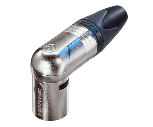 Neutrik NC3MRX - 3-pin XLR plug right-angle, inline