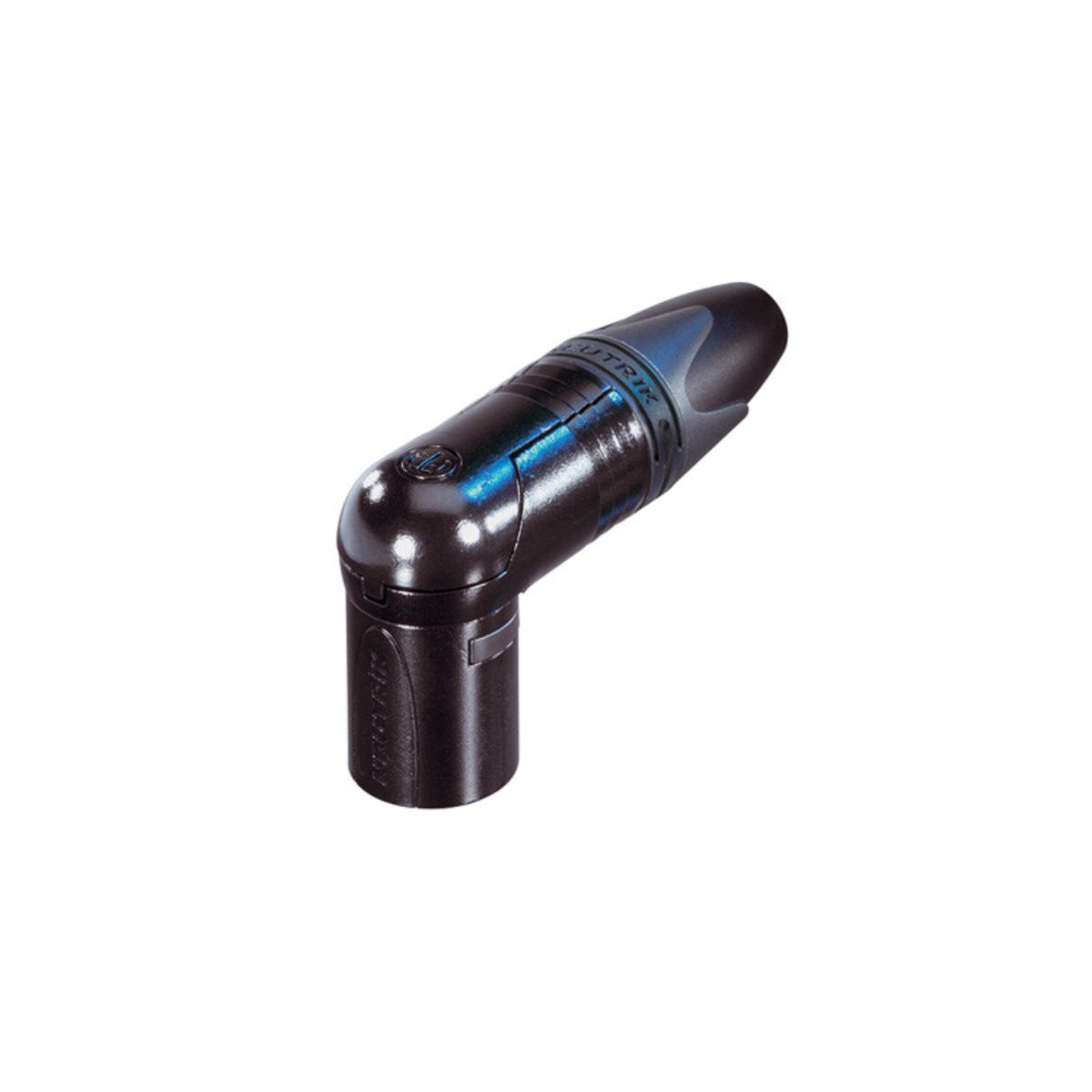 Neutrik NC4FRX-B - 4 pólusú XLR aljzat pipa, lengő, aranyozott érintkezők, fekete ház
