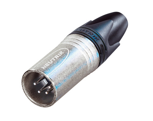 Neutrik NC4MXX - 4-pin XLR plug straight, inline