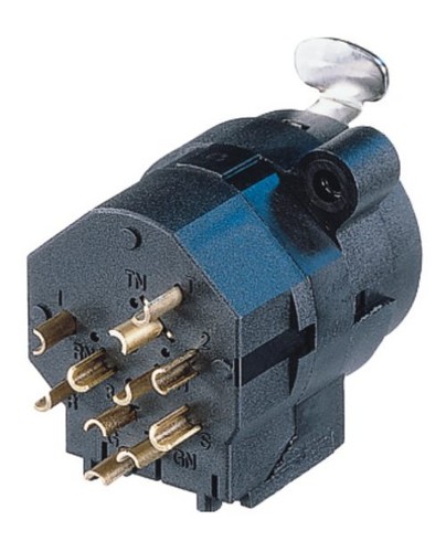 Neutrik NCJ5FI-S - Combo 3-pin XLR + 6,35 mm mono jack socket, solderable, D housing