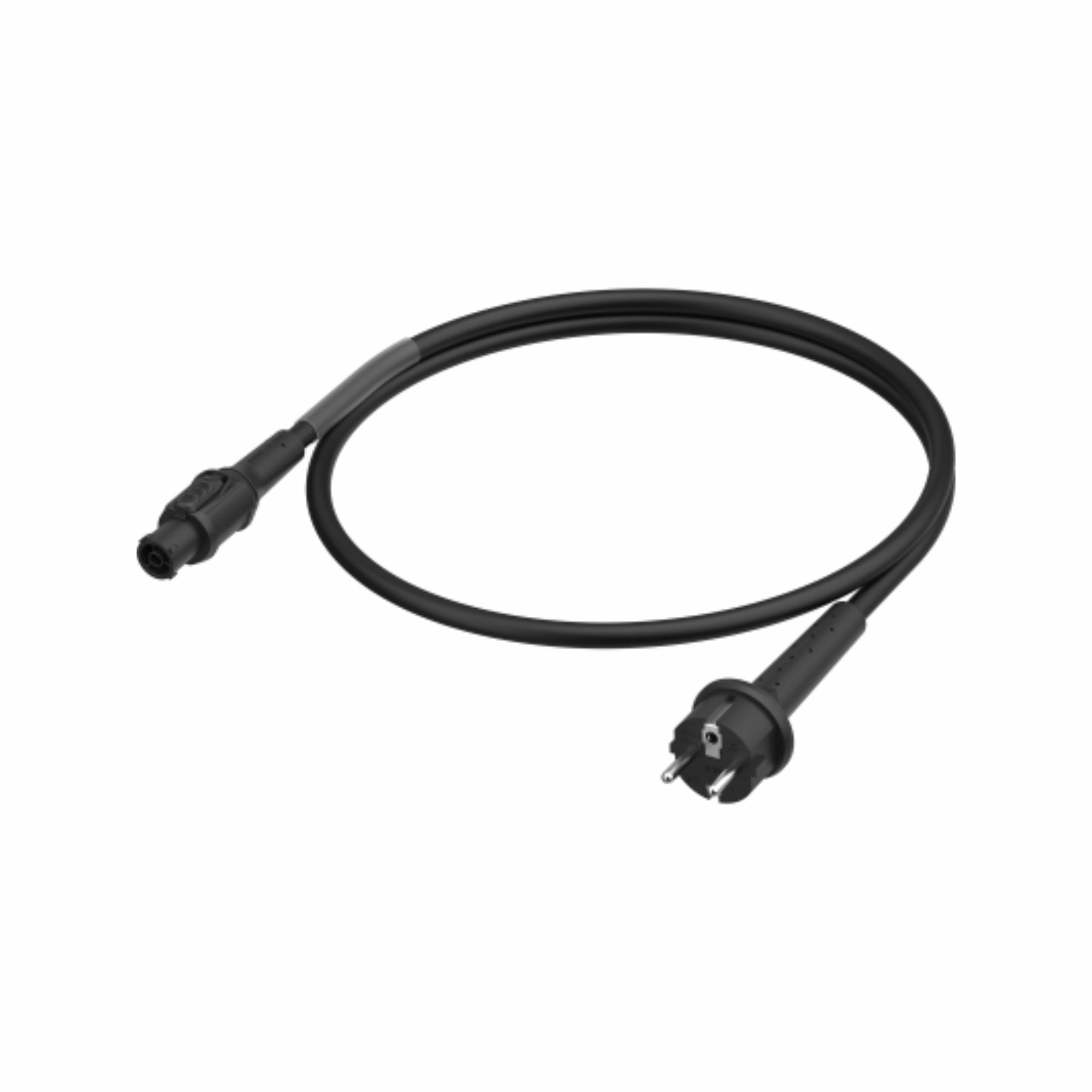 Neutrik 1028916 NKPH04-MFM1-M0300 - PowerCord ultimate | cast SCHUKO - powerCON TRUE1(F) | H07RN-F3G2.5 TITANEX 2,5 mm2 rubber cable | 3m