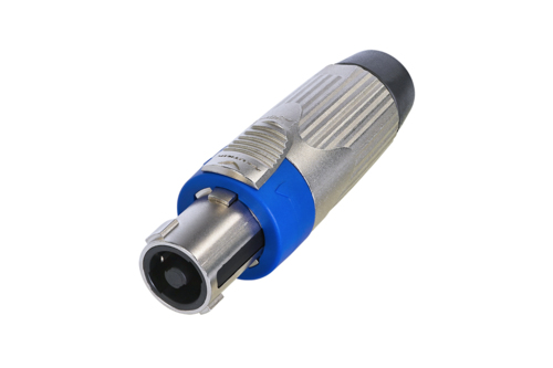 Neutrik NLT4FXX - speakON 4-pin speaker connector, cable female connector, metal housing
